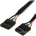 5pin USB IDC Motherboard Header Cable f/f